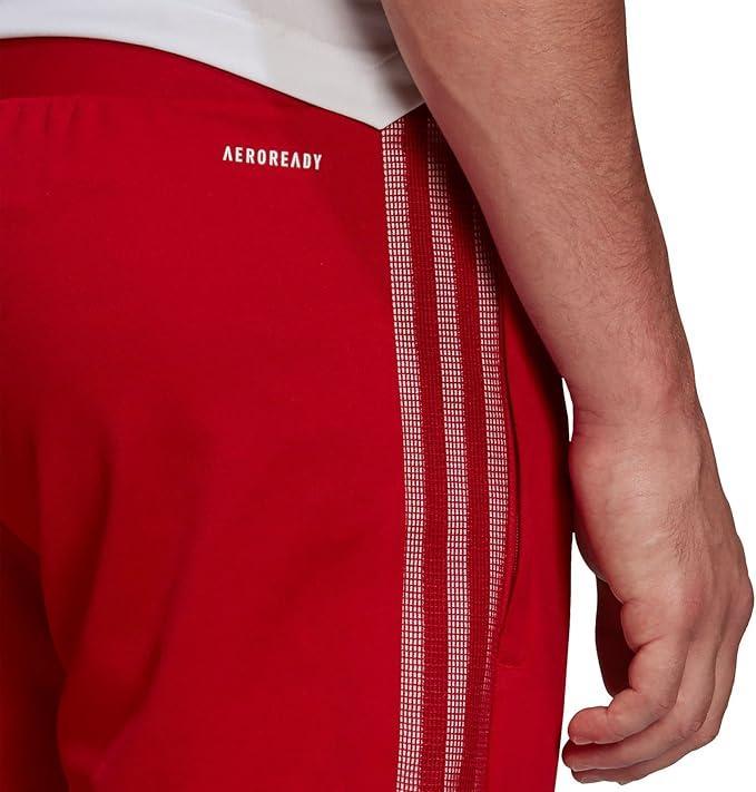 Pantaloni Adidas Tiro 21 League da adulto rosso