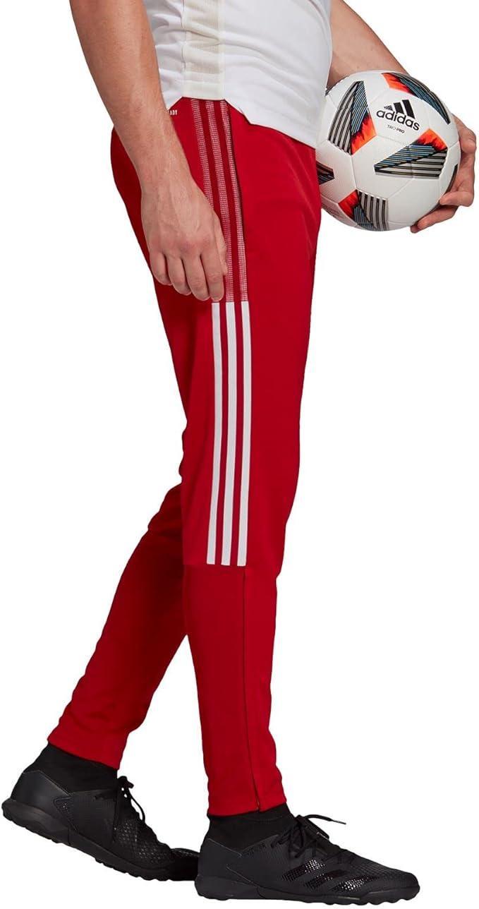 Pantaloni Adidas Tiro 21 League da adulto rosso