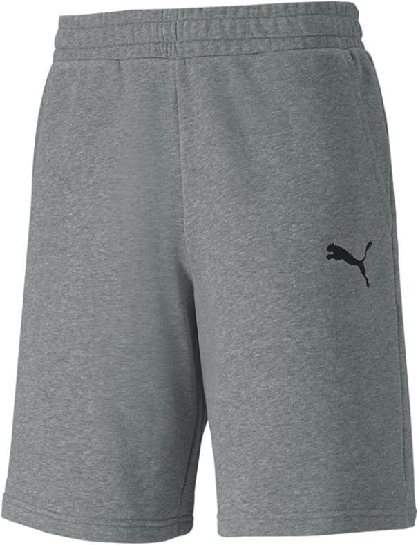 Pantaloncino adulto Puma Team Goal 23 grigio in cotone garzato