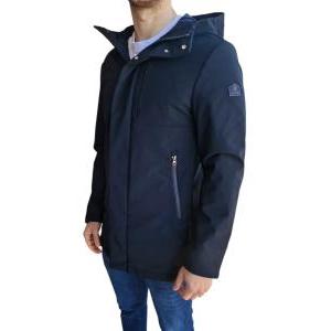 Giubbotto uomo softshell water repellent  blu