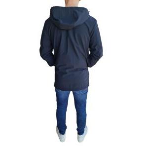 Giubbotto uomo softshell water repellent  blu