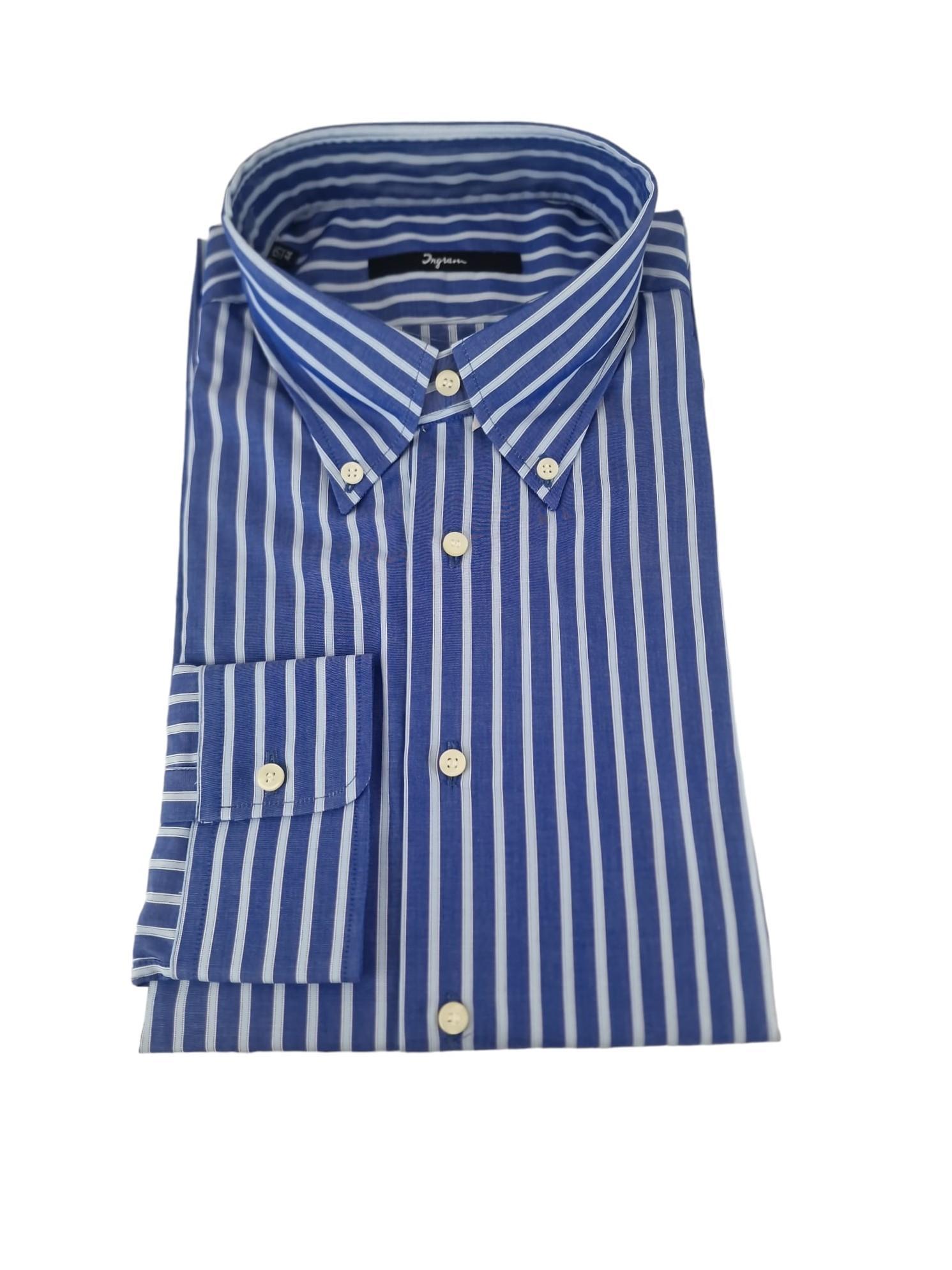 Camicia uomo manica lunga Ingram Regular Fit a righe