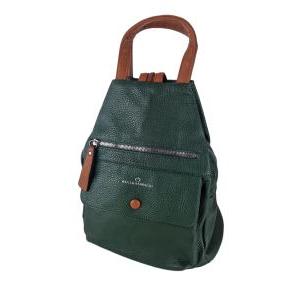 Zaino donna in similpelle verde