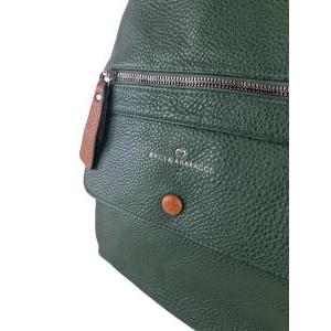 Zaino donna in similpelle verde