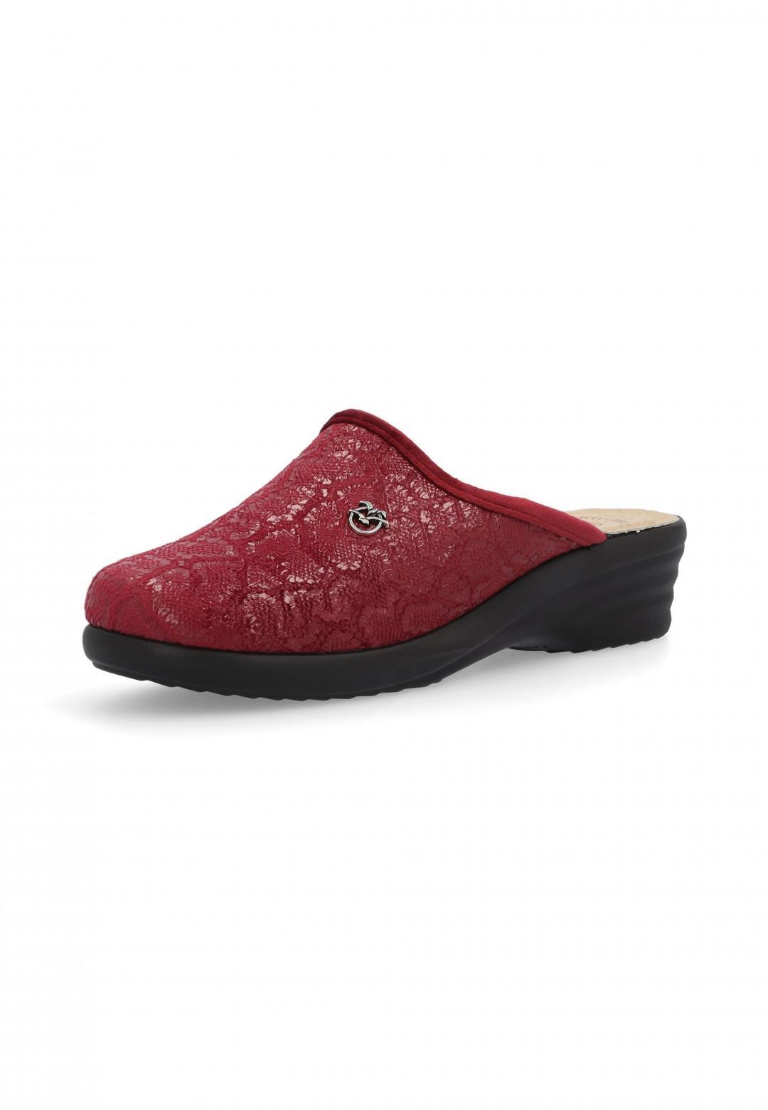 Pantofole donna laminate Fly Flot bordeaux