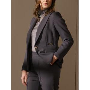 Tailleur part giacca 1 bott oro grigio