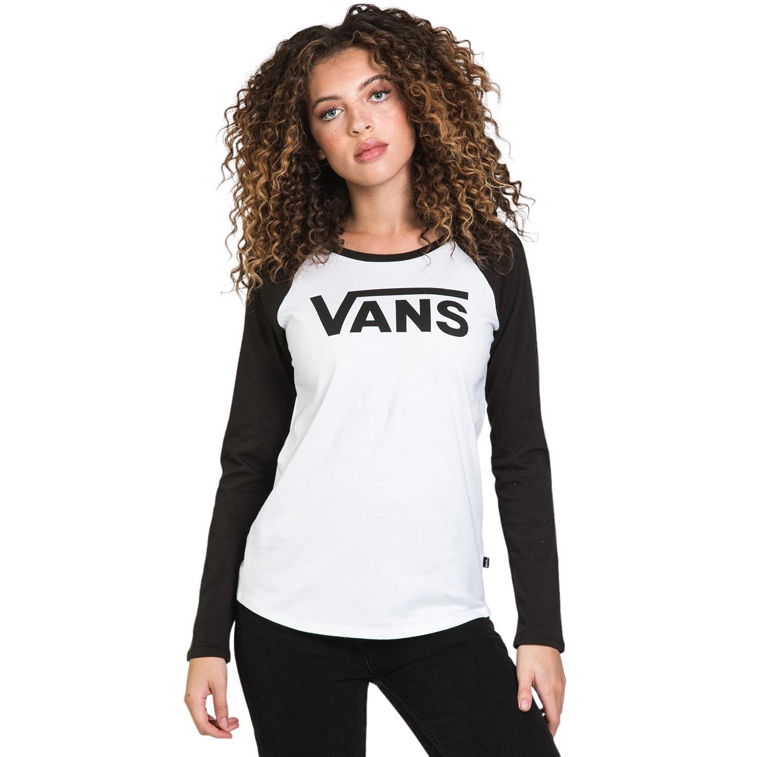 Maglia manica lunga in cotone da donna Vans