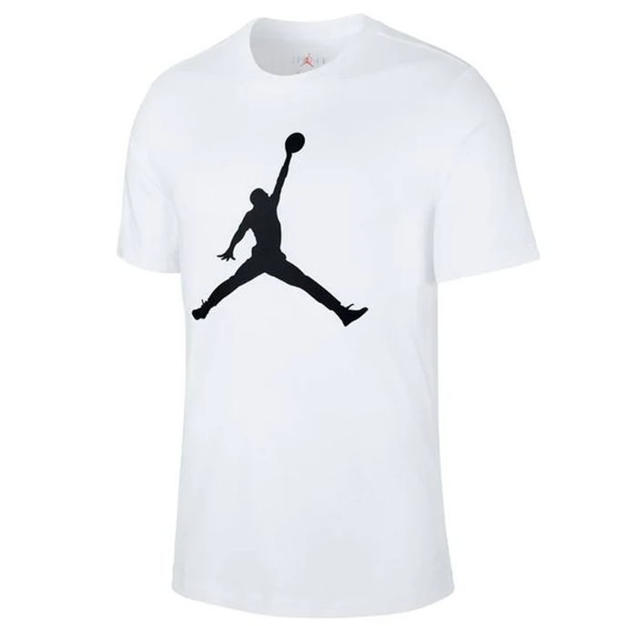 T-shirt in cotone da uomo Jordan bianco