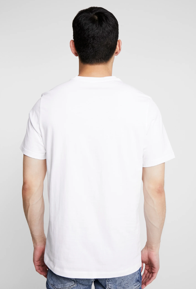 T-shirt in cotone da uomo Jordan bianco