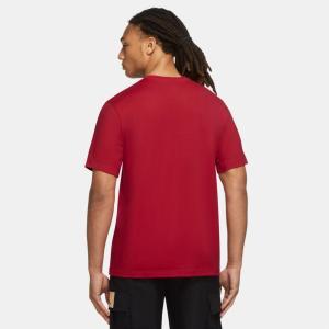 T-shirt in cotone da uomo  gym red