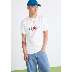 T-shirt in cotone da uomo jordan bianco