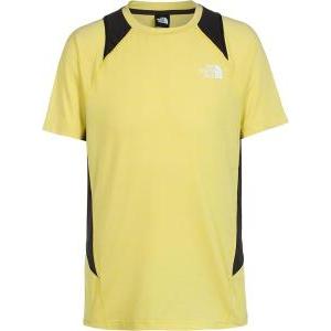 T-shirt tecnica da uomo the north face giallo