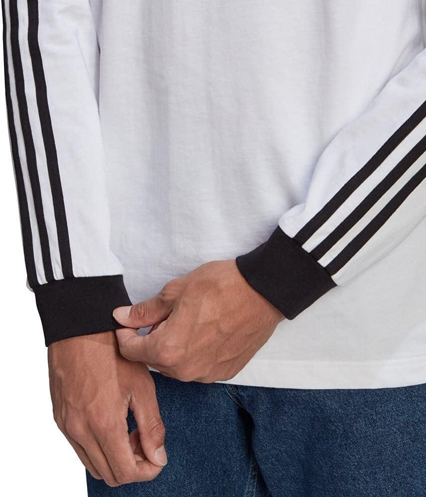 Maglia manica lunga in cotone Adidas uomo