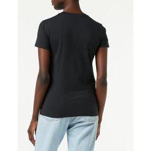 T-shirt basic donna  nero