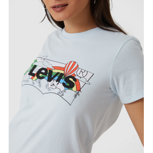 T-shirt mezza manica donna  stampa arcobaleno