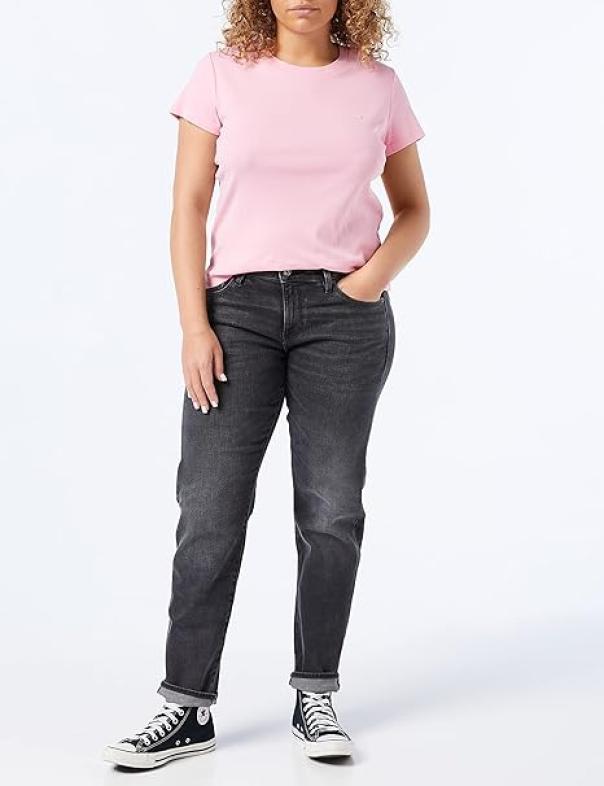 Levi's plus size t-shirt donna rosa