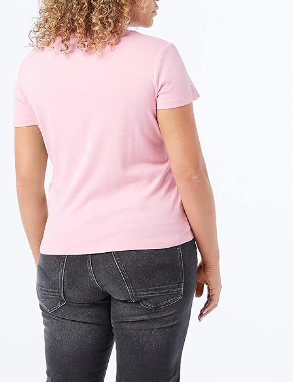 Levi's plus size t-shirt donna rosa