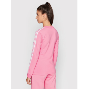 Maglia manica lunga in cotone da donna  rosa