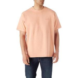 T-shirt mezza manica da uomo in cotone  rosa