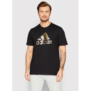 T-shirt mezza manica uomo  logo oro