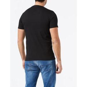 T-shirt mezza manica uomo  nero