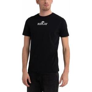 T-shirt uomo in cotone  nero