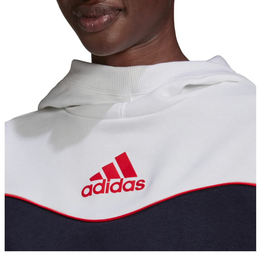 Felpa crop da donna Adidas