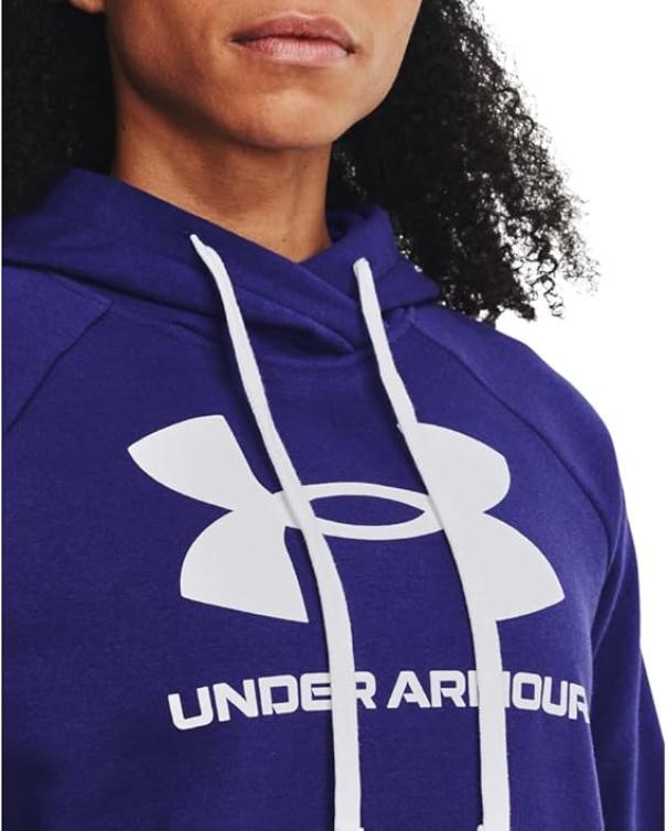 Felpa con cappuccio donna Under Armour viola