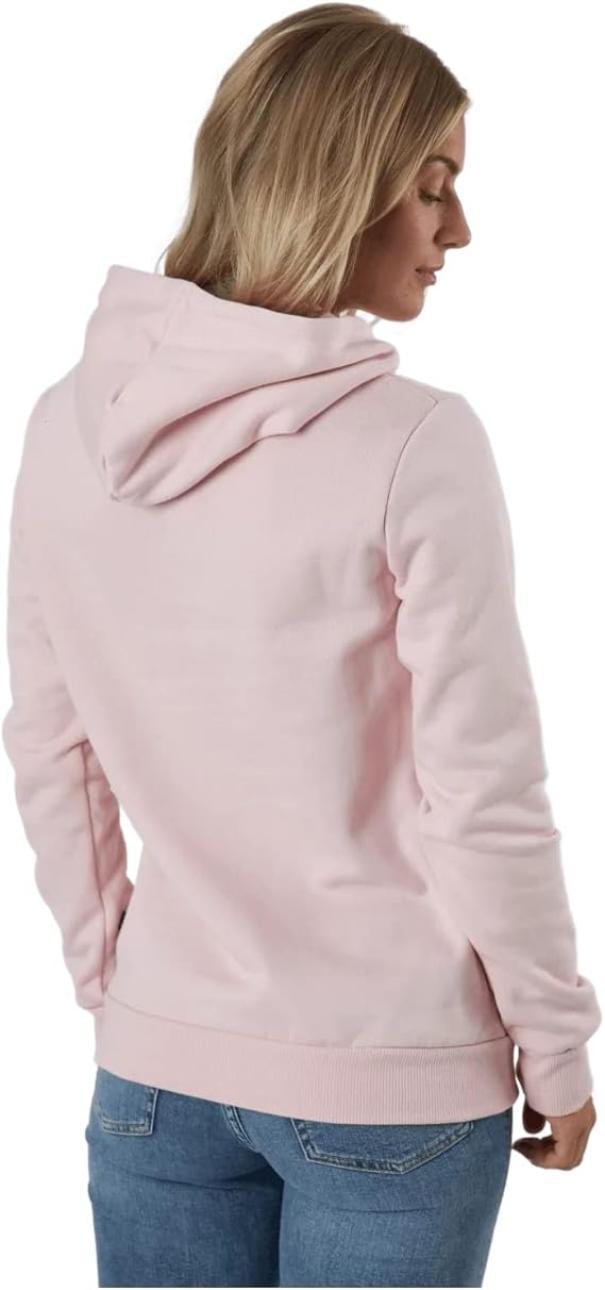 Felpa donna con cappuccio Puma rosa