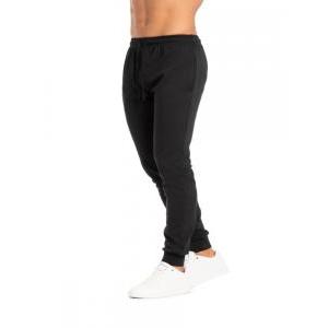 Pantalone interlock  con polsino tg normal nero