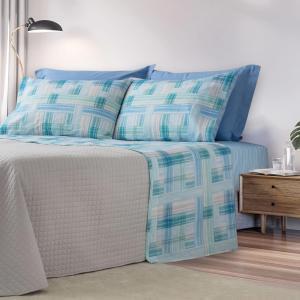 Lenzuola completo letto zeira 2p cotone