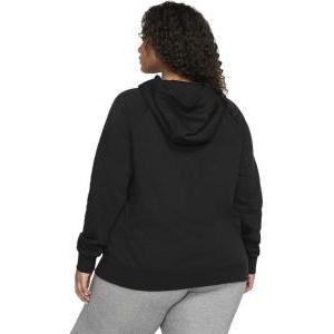 Felpa con cappuccio donna oversize  nero