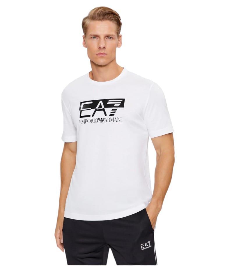 T-shirt Emporio Armani EA7 bianco uomo