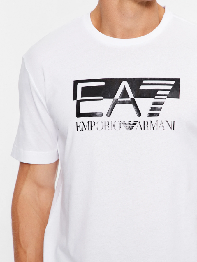 T-shirt Emporio Armani EA7 bianco uomo