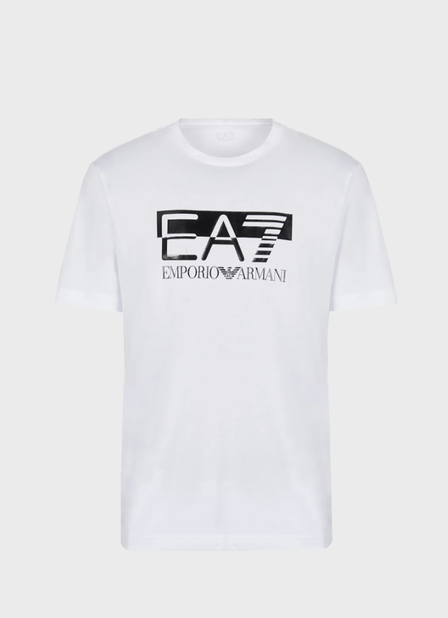 T-shirt Emporio Armani EA7 bianco uomo