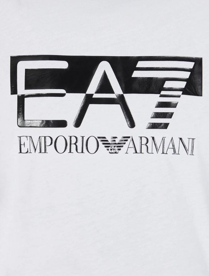 T-shirt Emporio Armani EA7 bianco uomo