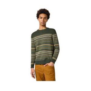 Maglione uomo in misto lana  verde