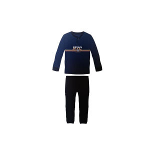 Pigiama cotone jersey da bambino ragazzo