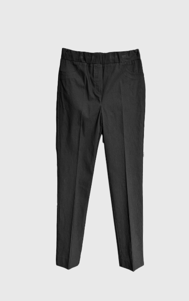  pantalone stretto bengalino nero - foto 1