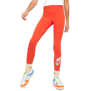 Leggings sportivi bambina ragazza  arancio