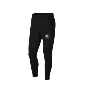 Pantalone sportivo in cotone felpato  nero uomo