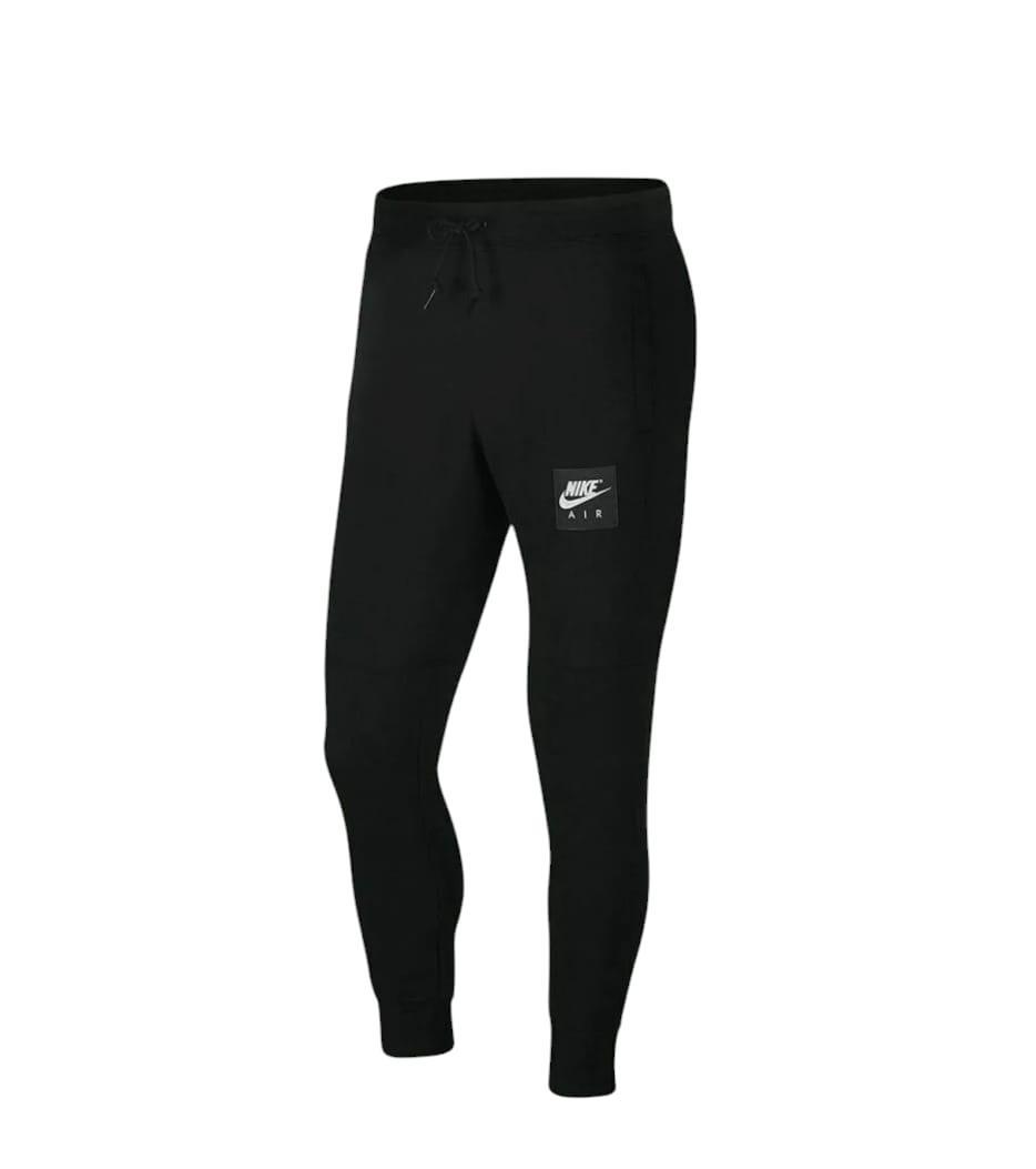 Pantalone sportivo in cotone felpato Nike nero uomo