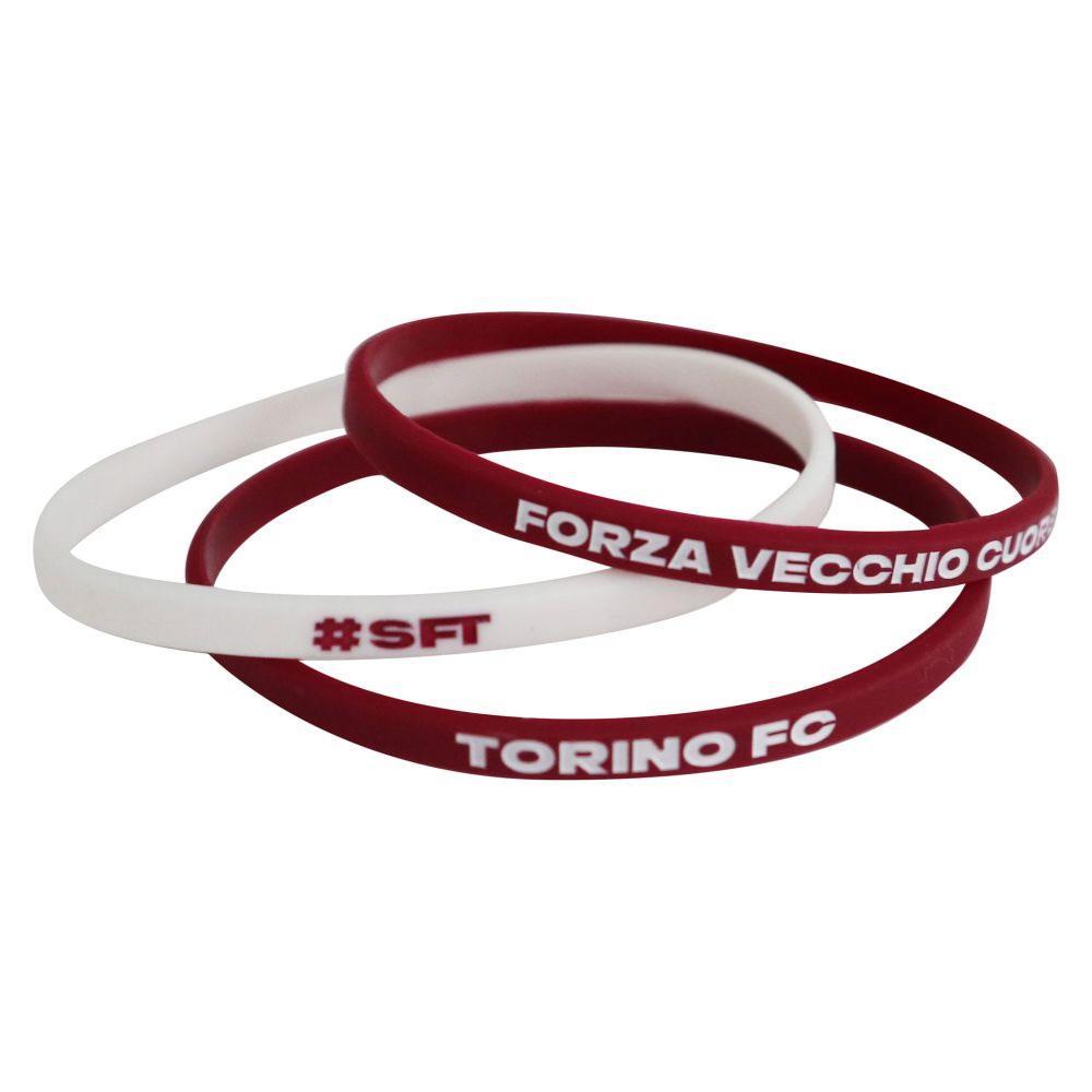 Tris bracciali in silicone compatibile con Torino