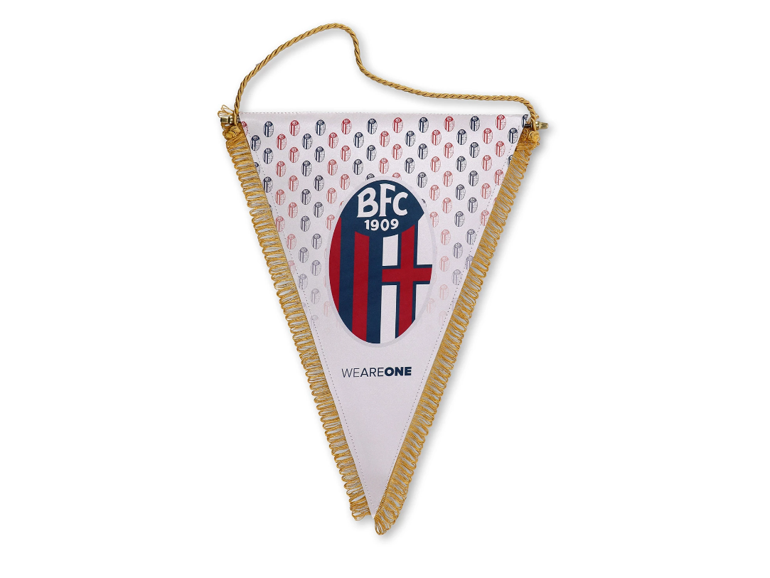 Gagliardetto 35x30cm compatibile con Bologna Calcio