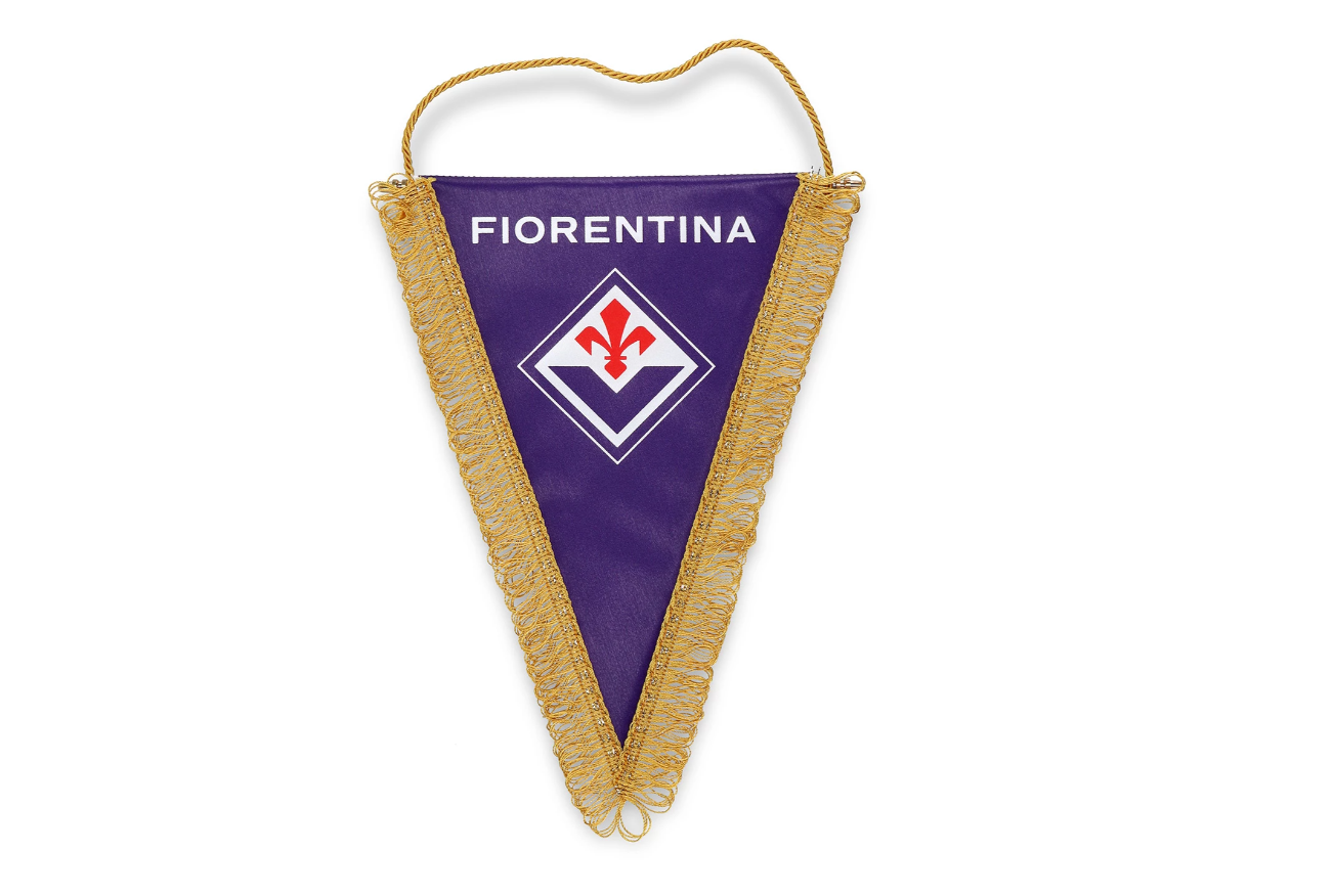 Gagliardetto 28x20cm compatibile con Fiorentina