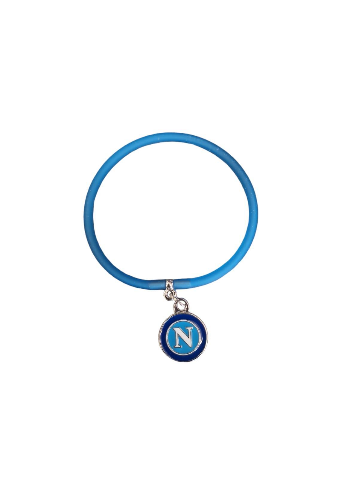 Bracciale in silicone compatibile con Napoli Calcio