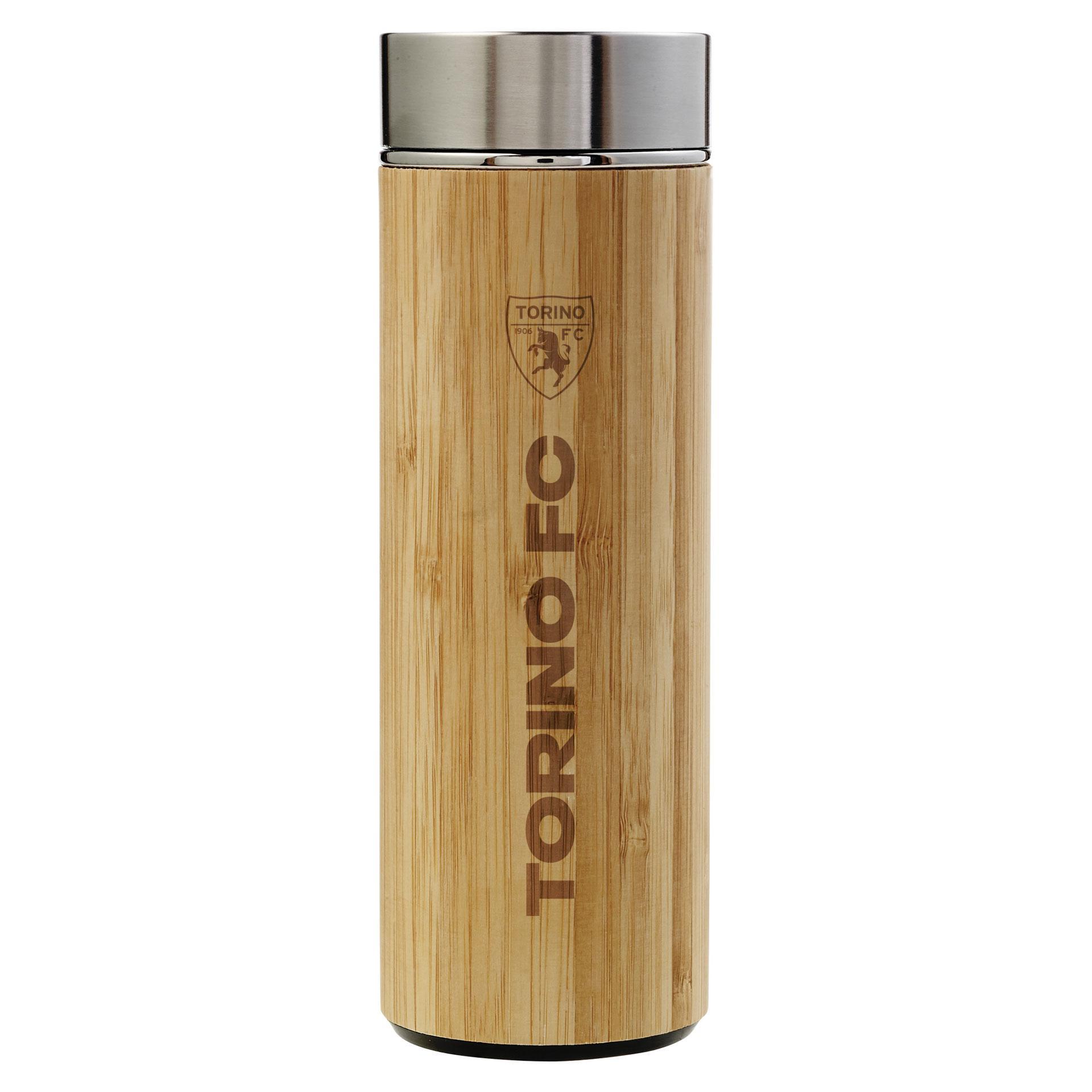 Borraccia thermos in bambu00f9 compatibile con Torino Calcio