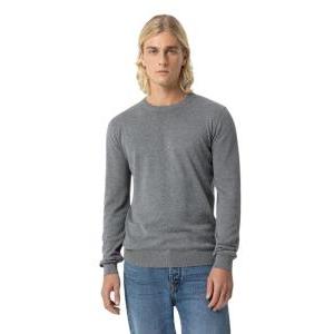 Maglioncino basic da uomo in cotone  grigio