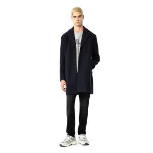 Cappotto uomo in panno  blu