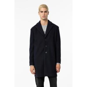 Cappotto uomo in panno  blu